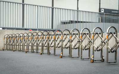 Metal and movable barriers