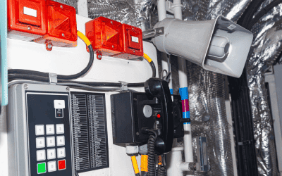 Portable alarms and mobile monitoring boards