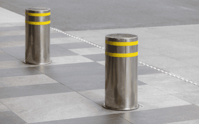 Retractable smart bollards